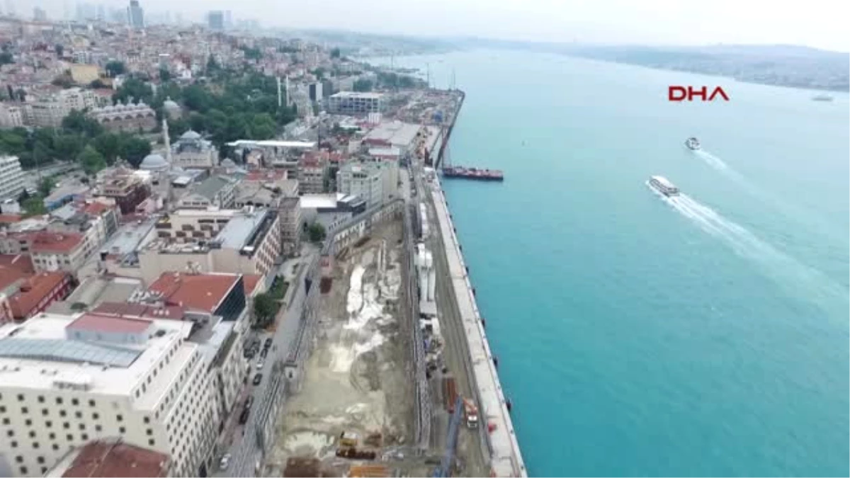 Galataport\'ta Yıkım Işlemi Büyük Ölçüde Tamamlandı