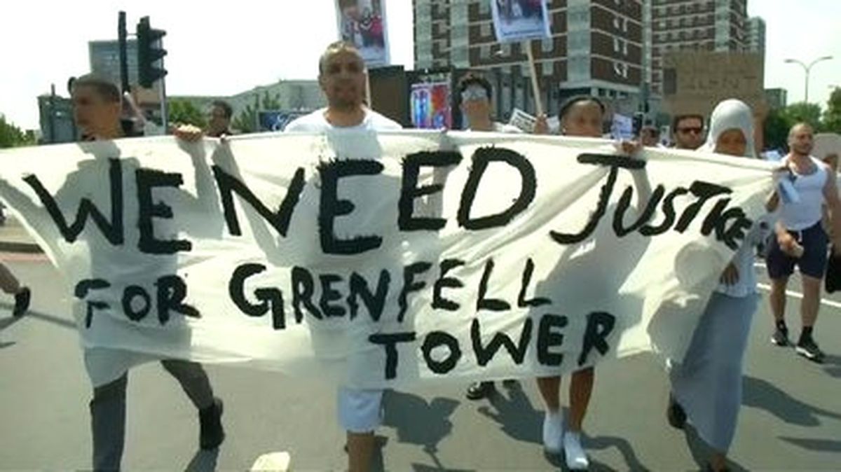 Londra\'da Adalet Protestosu