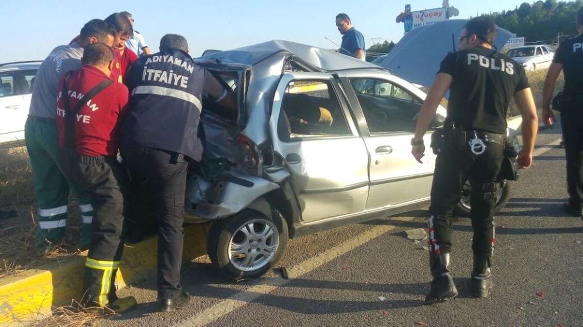 Adıyaman\'da Zincirleme Trafik Kazası