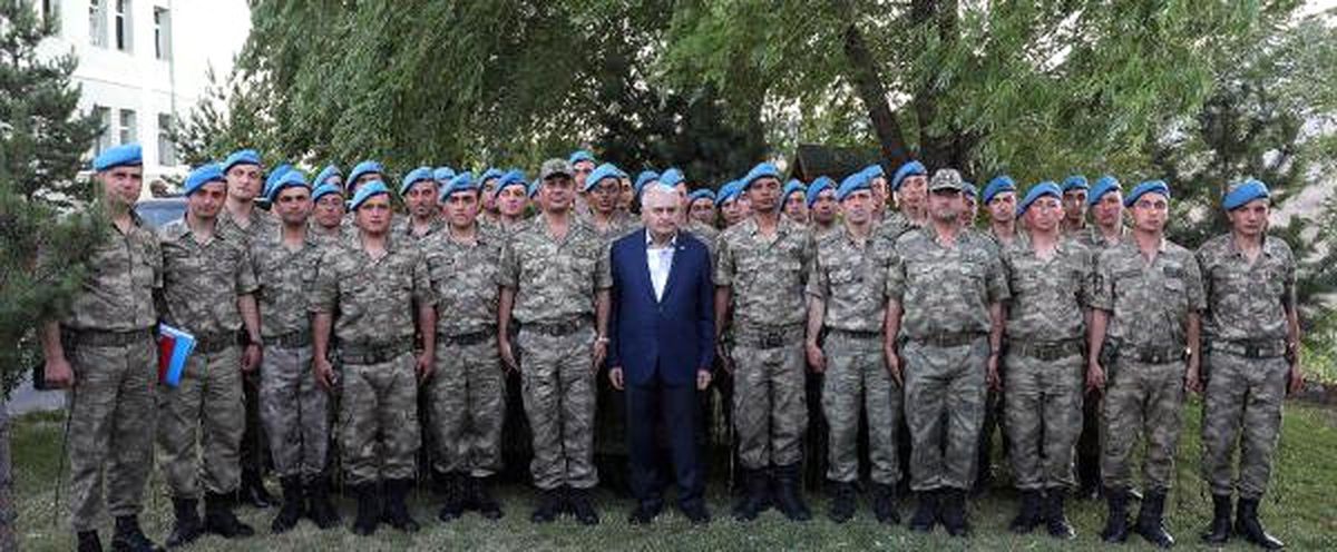 Başbakan Yıldırım, Kahraman Komandolarla