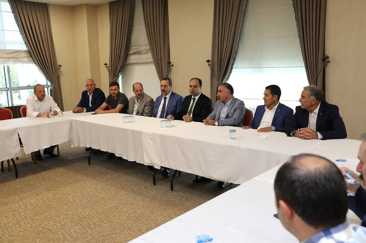 Çiftçi, Stk\'ların Bayramlaşma Törenine Katıldı