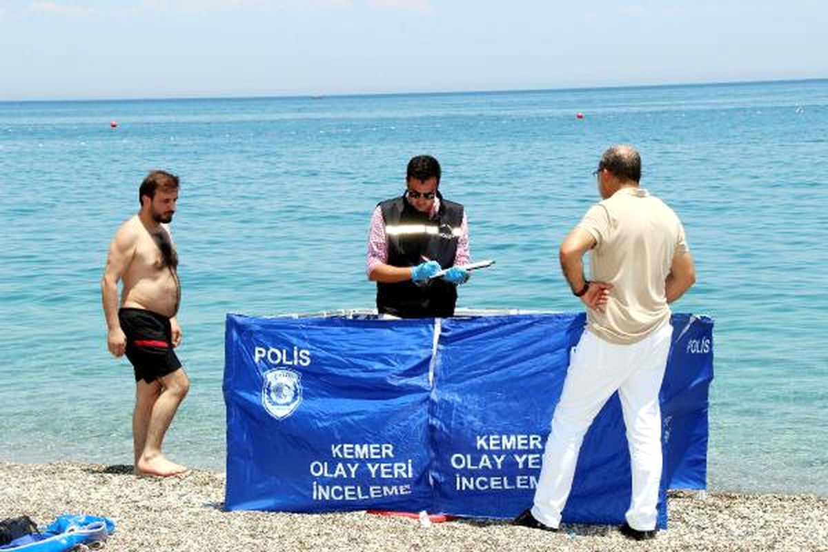 Denize Giren Ukraynalı Turist Öldü