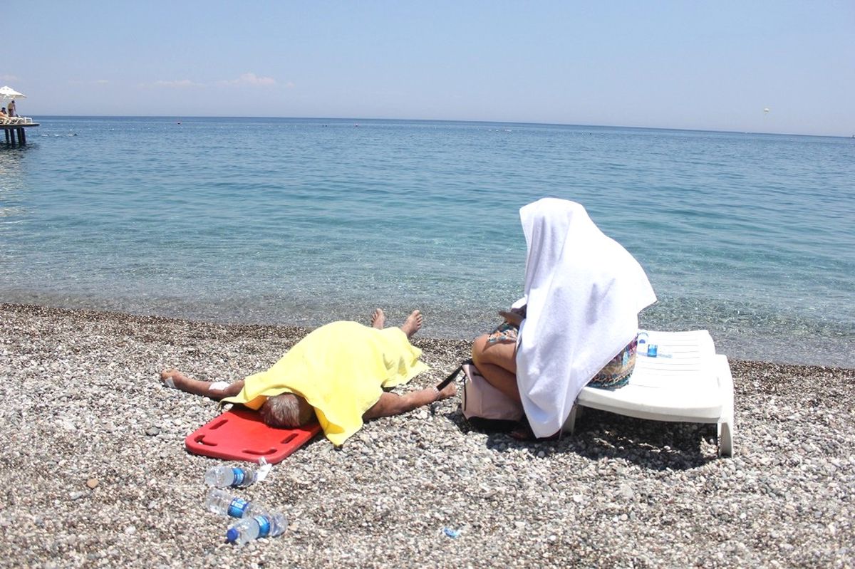 Ölüm Ukraynalı Kamyon Şoförünü Denizde Yakaladı
