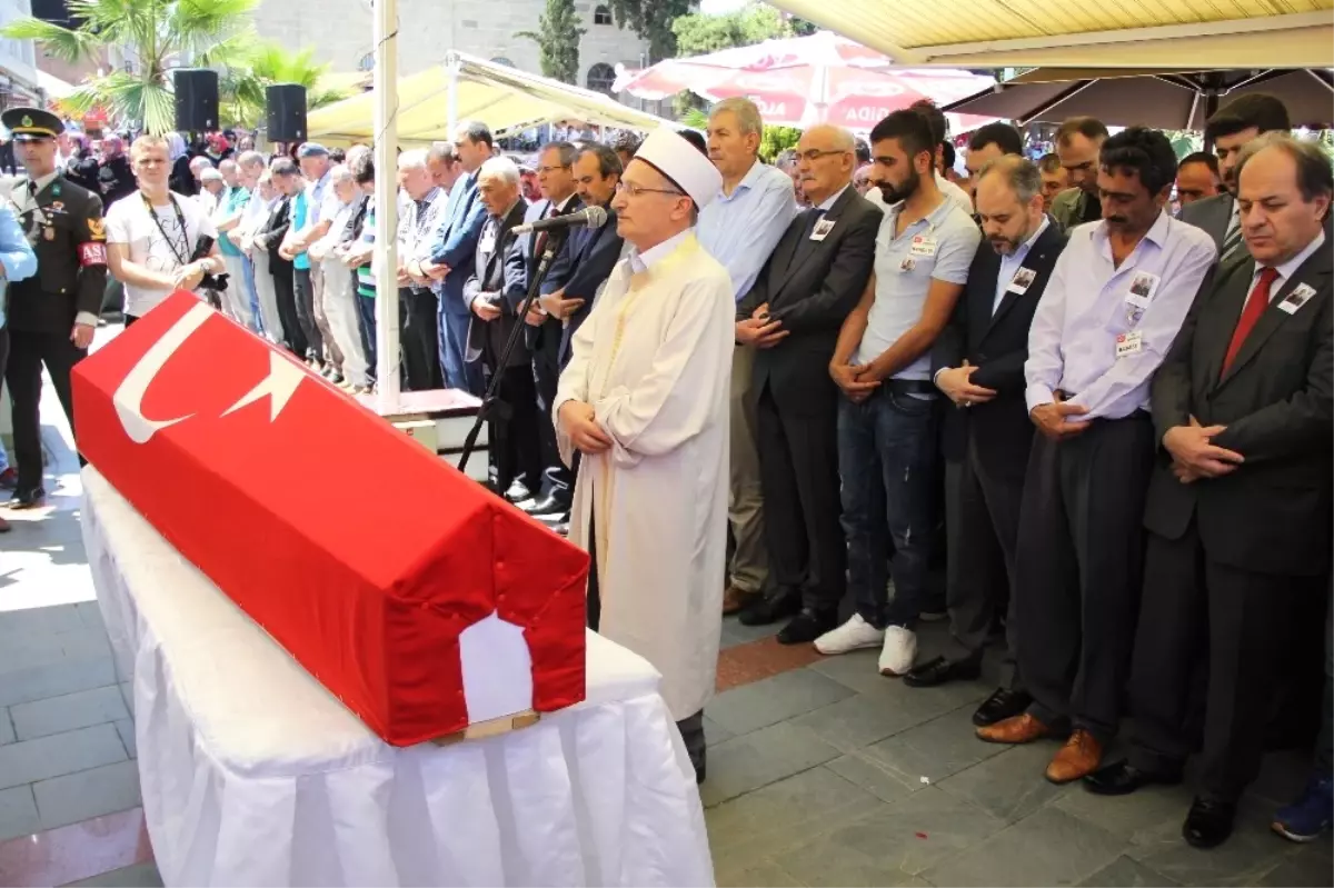 Samsun Şehidini Uğurladı