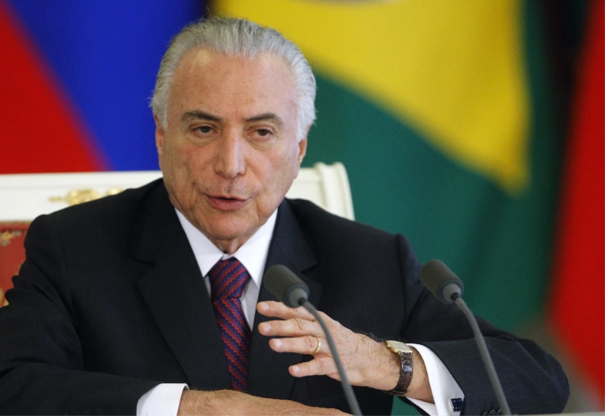 Brezilya Devlet Başkanı Temer\'e \'Rüşvet\' Suçlaması