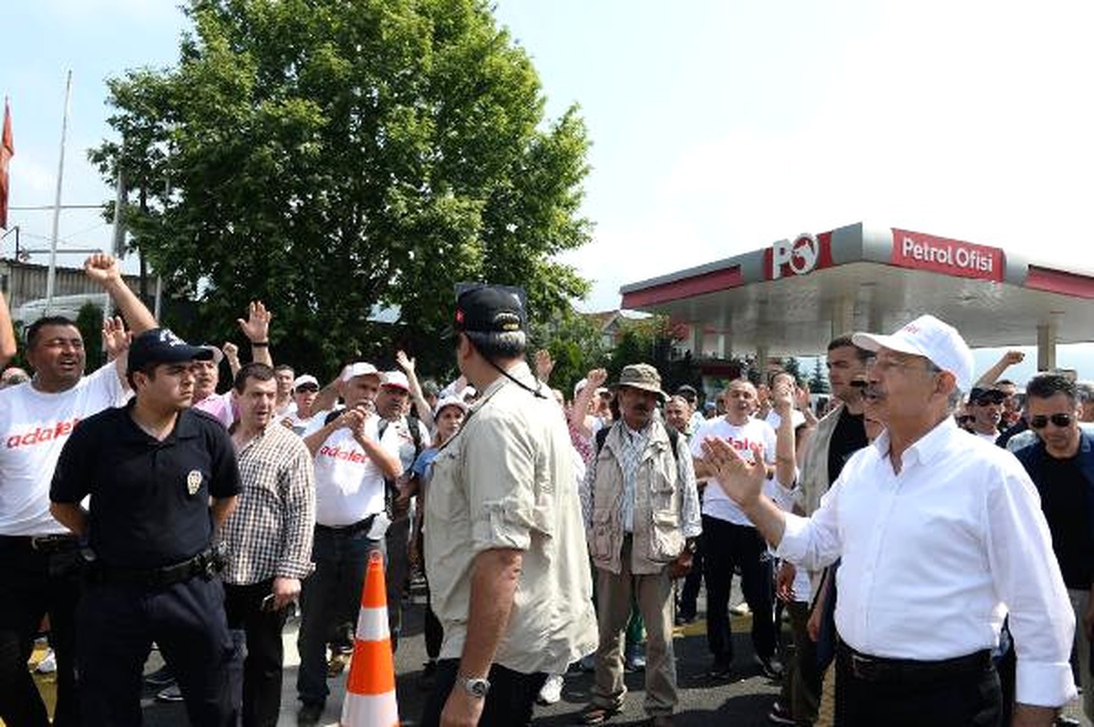 Ek Fotoğraflar // CHP\'nin "Adalet Yürüyüsü" 13. Gününde Kaynaşlı\'da