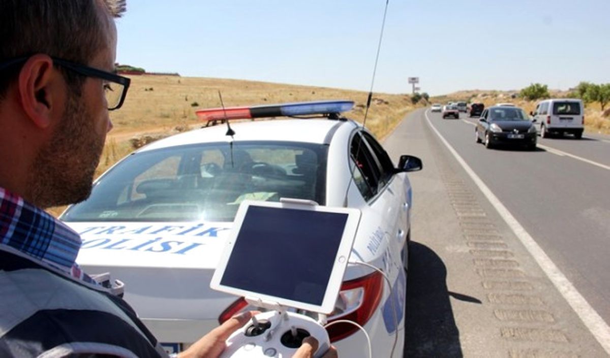 Gaziantep\'te Hatalı Sollamaya "Drone"Lu Tespit