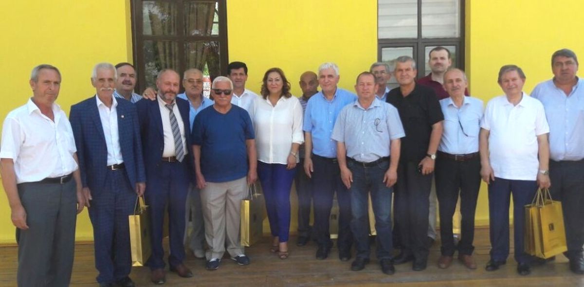 Gegeoğlu, Muhtarlarla Bayramlaştı