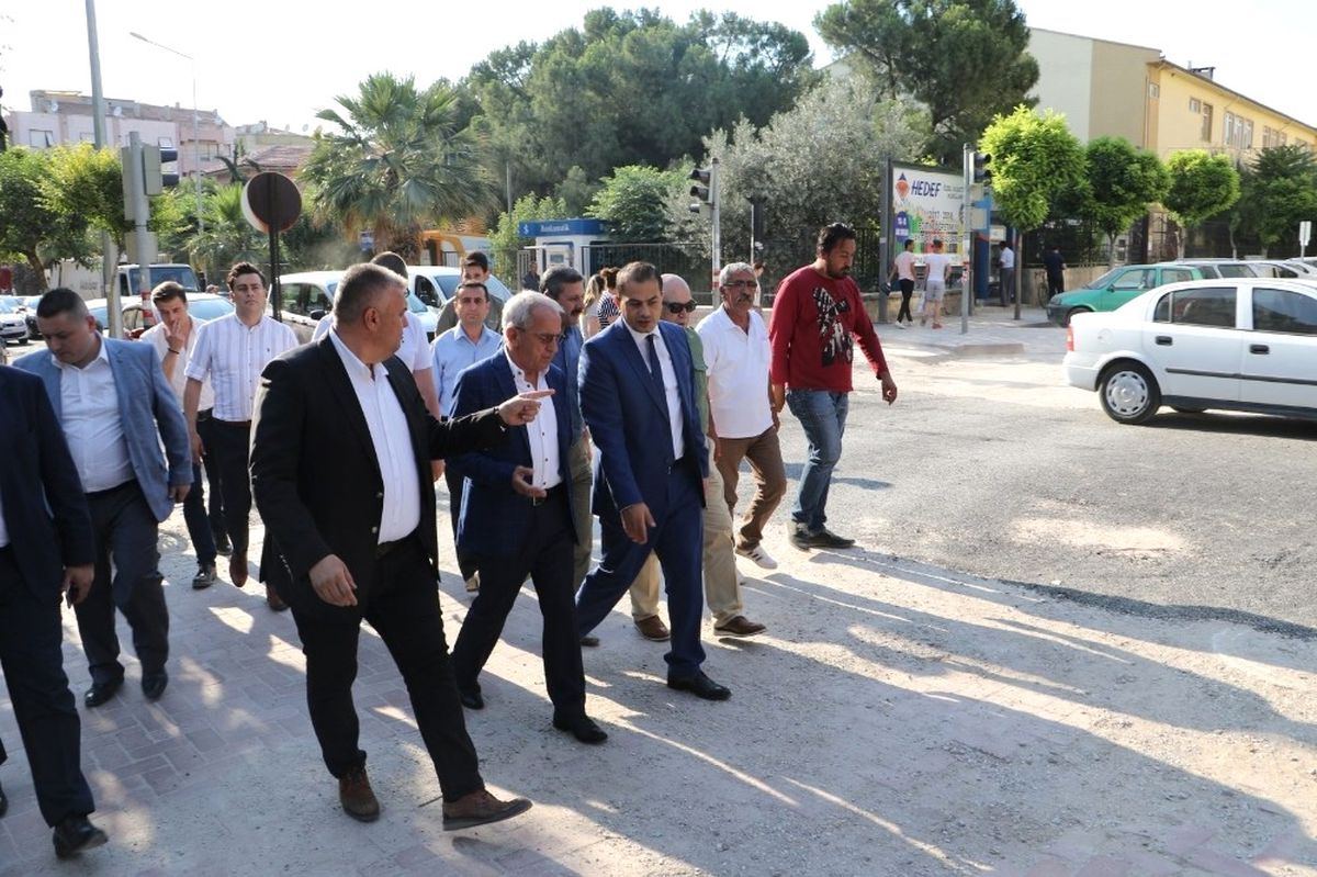 Genel Müdür Coşkun, Akhisar\'daki Yağmursuyu Hattını İnceledi