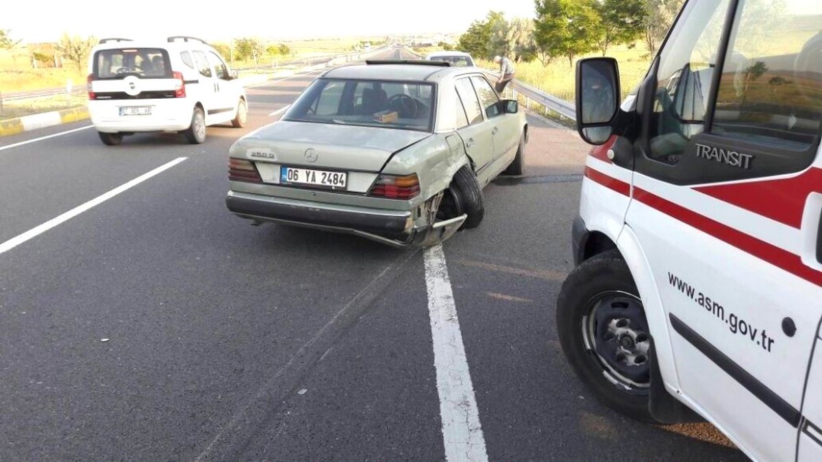 Kulu\'da Trafik Kazası: 1 Yaralı