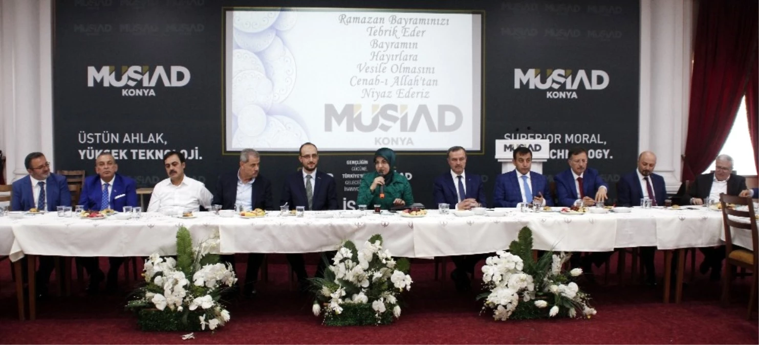Müsiad Konya Şubesi Bayramlaşma Programı İş ve Siyaset Dünyasını Bir Araya Getirdi