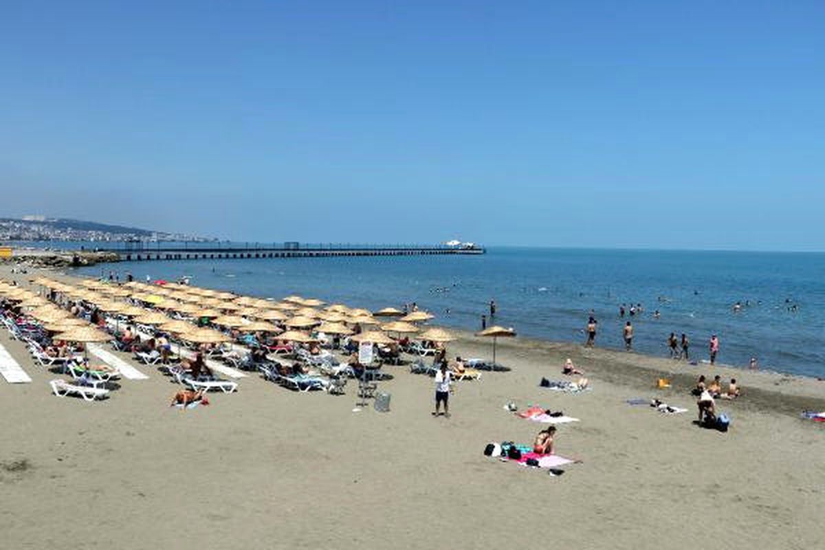 Samsun\'da Denize Akın