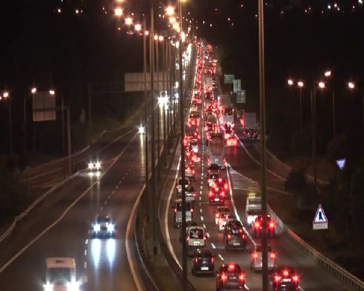 Silivri\'de Bayram Dönüşü Trafiği