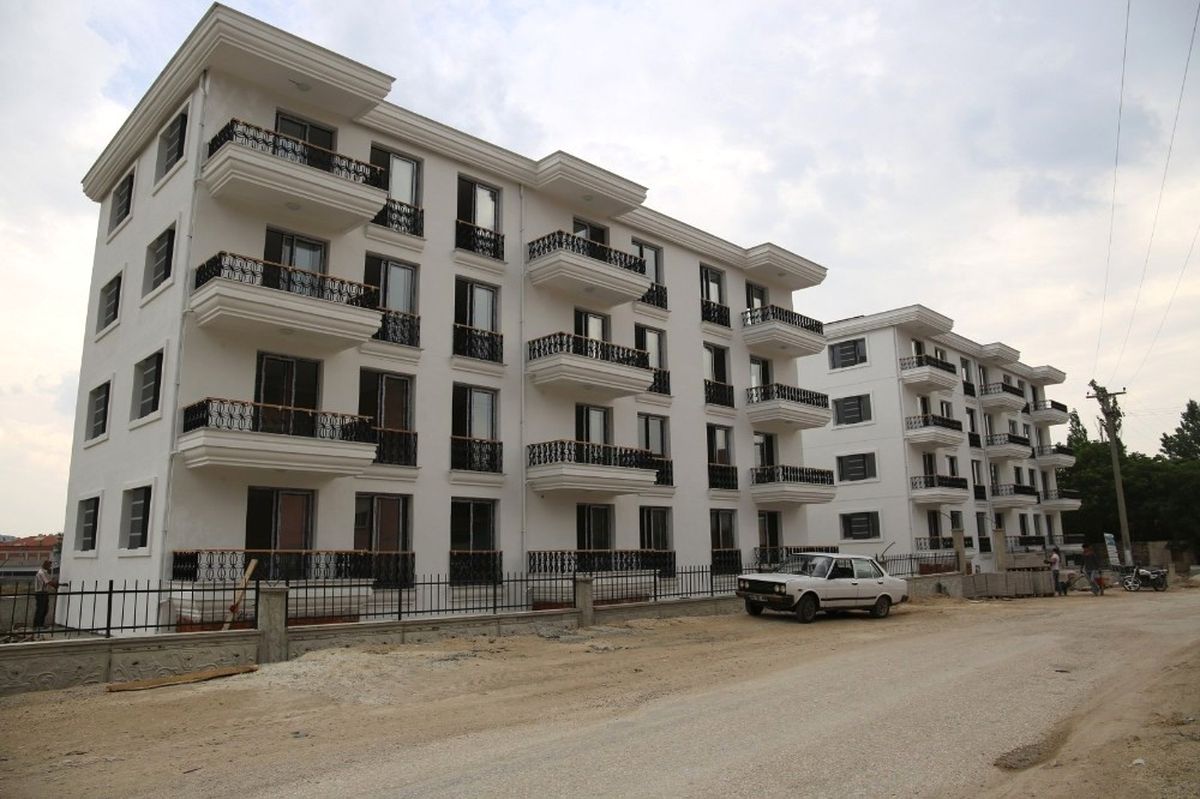 Yanık Ülke Konutları Tamamlandı