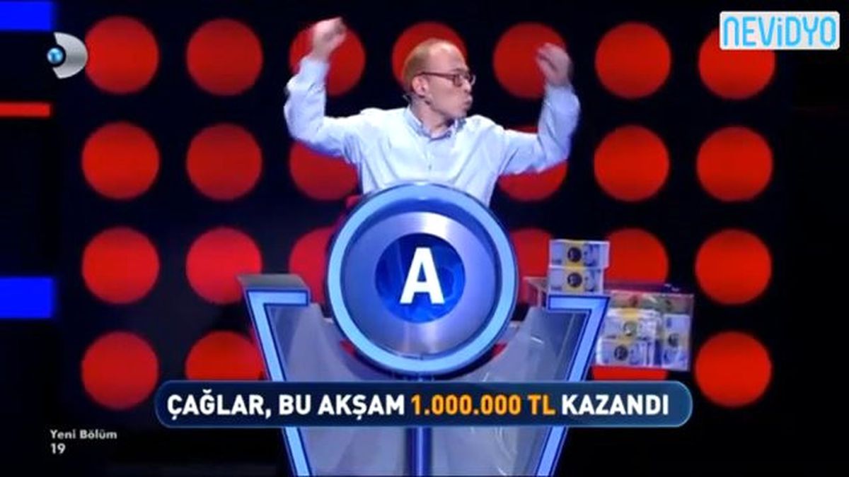 19\'da Rekor! Çağlar Patır 1 Milyon TL Kazandı