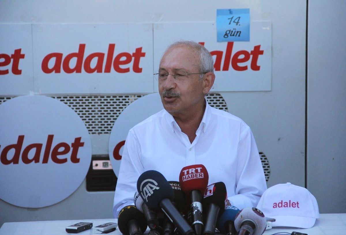 Adalet Yürüyüşü\'nün 14\'üncü Günü Başladı