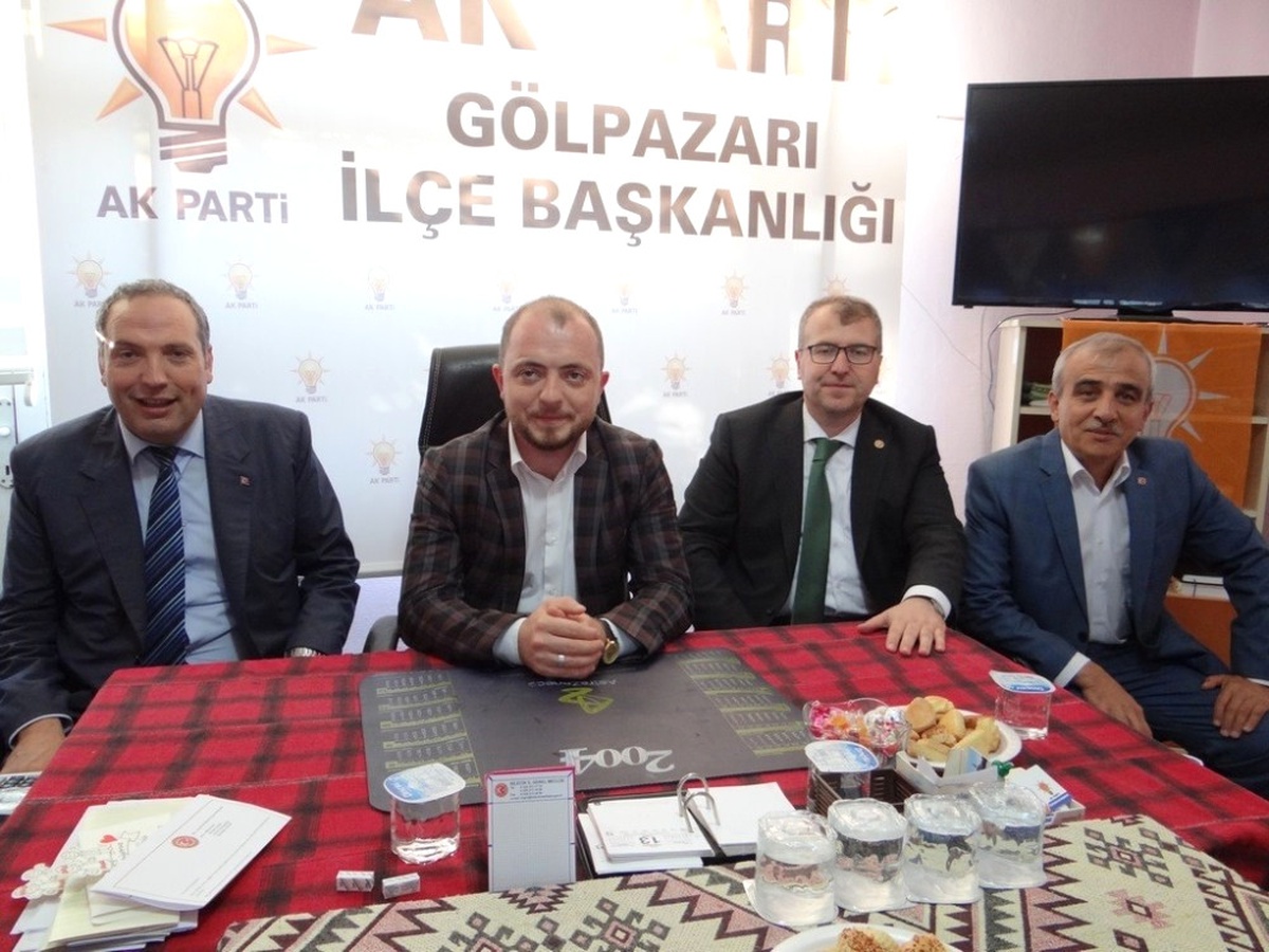 AK Parti Heyetinden Gölpazarı\'na Çıkartma