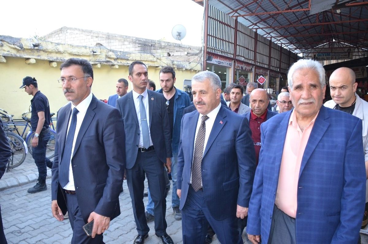 Arslan, Bakanlık Personeliyle Bayramlaştı