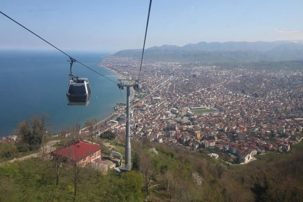 Bayramda Teleferiğe Büyük İlgi