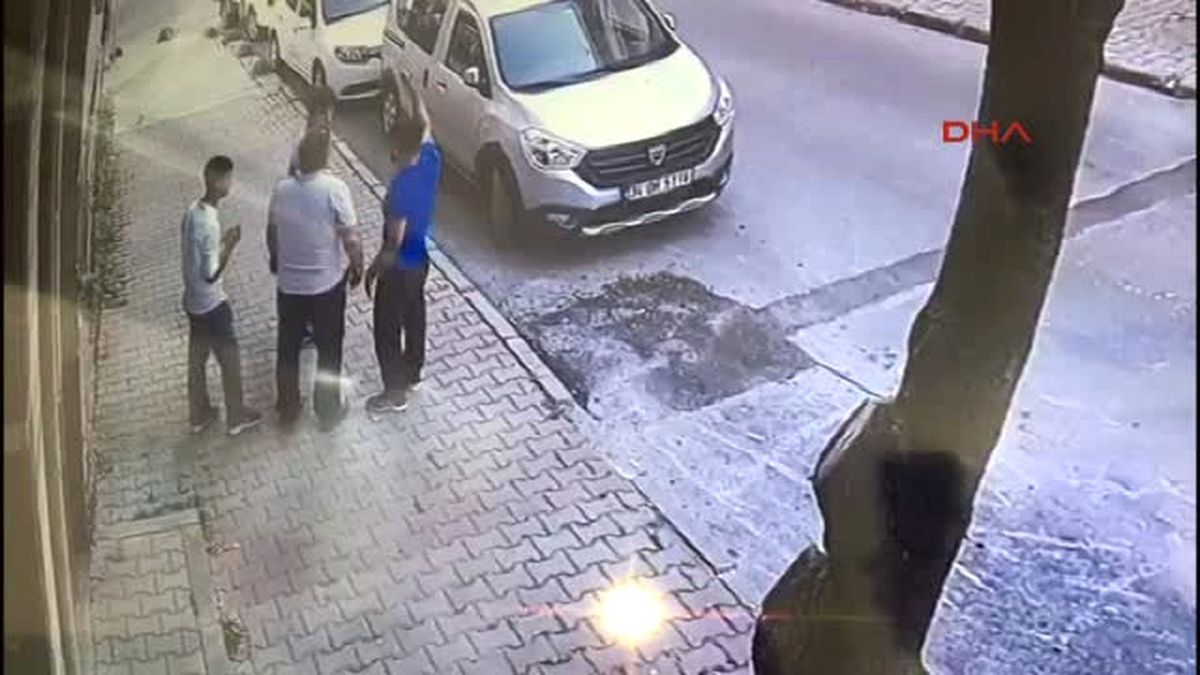 Bayrampaşa\'da Cinayetle Sonuçlanan Kavga Kamerada