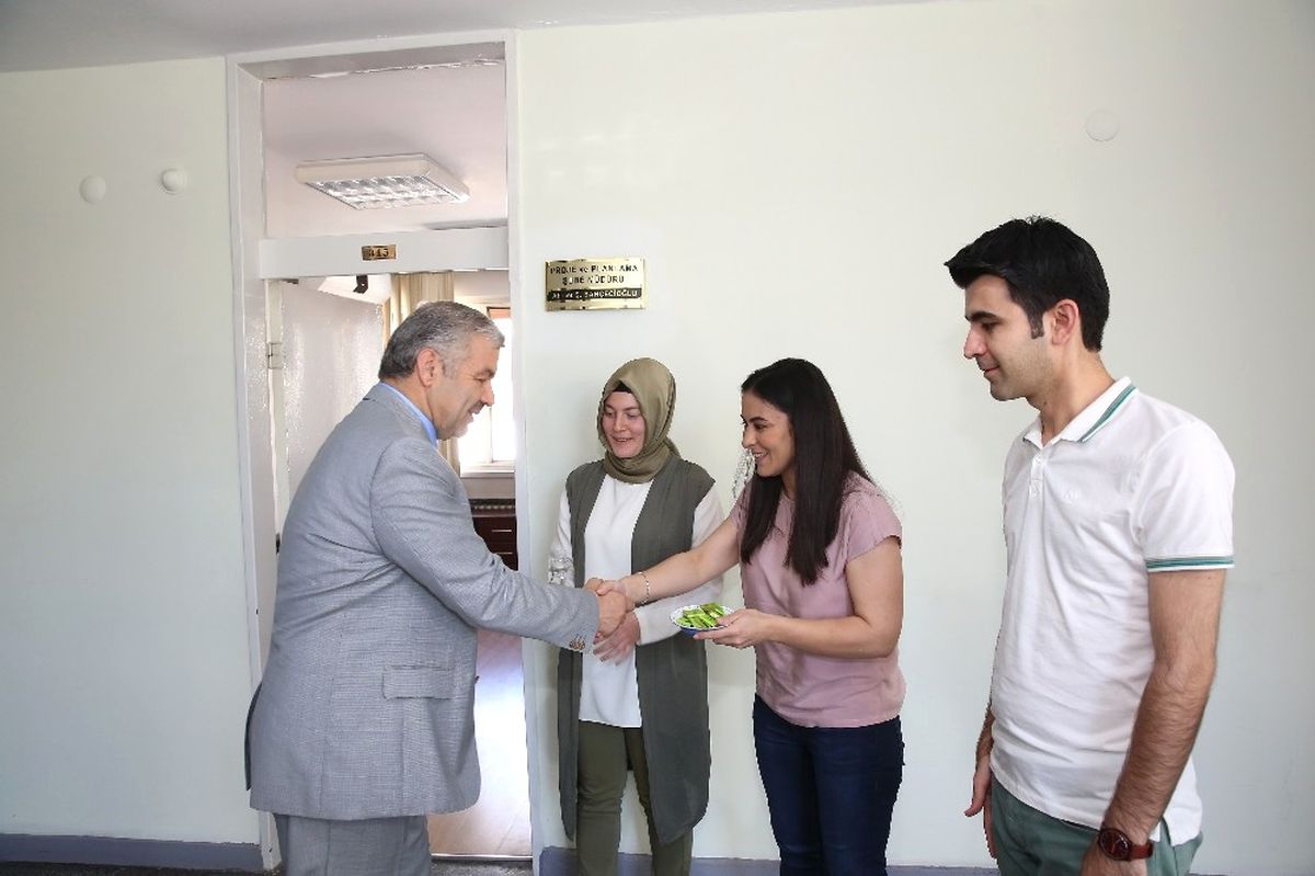 Büyükşehir\'de Bayramlaşma