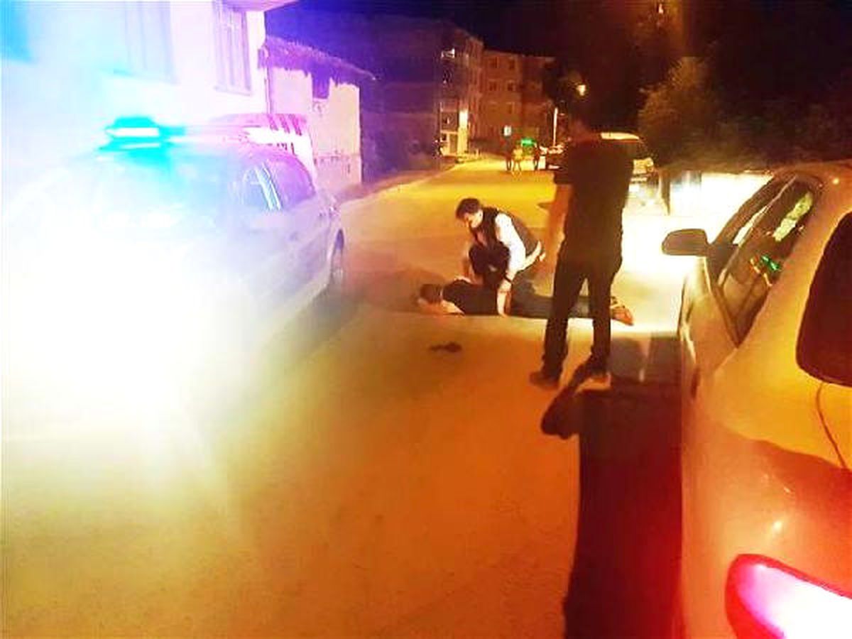 Çorum\'da Yaraladılar, Kaçtıkladı İlçede Yakalandılar
