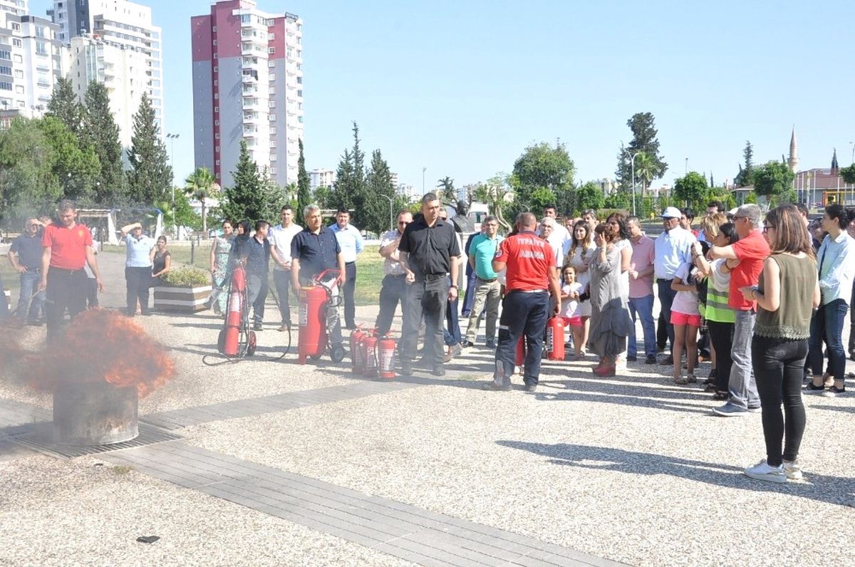 Çukurova\'da Yangın Tatbikatı