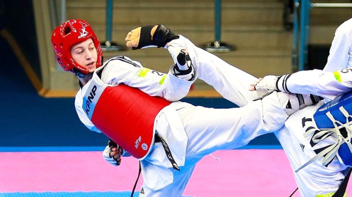 Dünya Tekvando Şampiyonası\'nda Kadınlar 53 Kiloda Milli Sporcu Zeliha Ağrıs, Finalde Rus Tatiana...