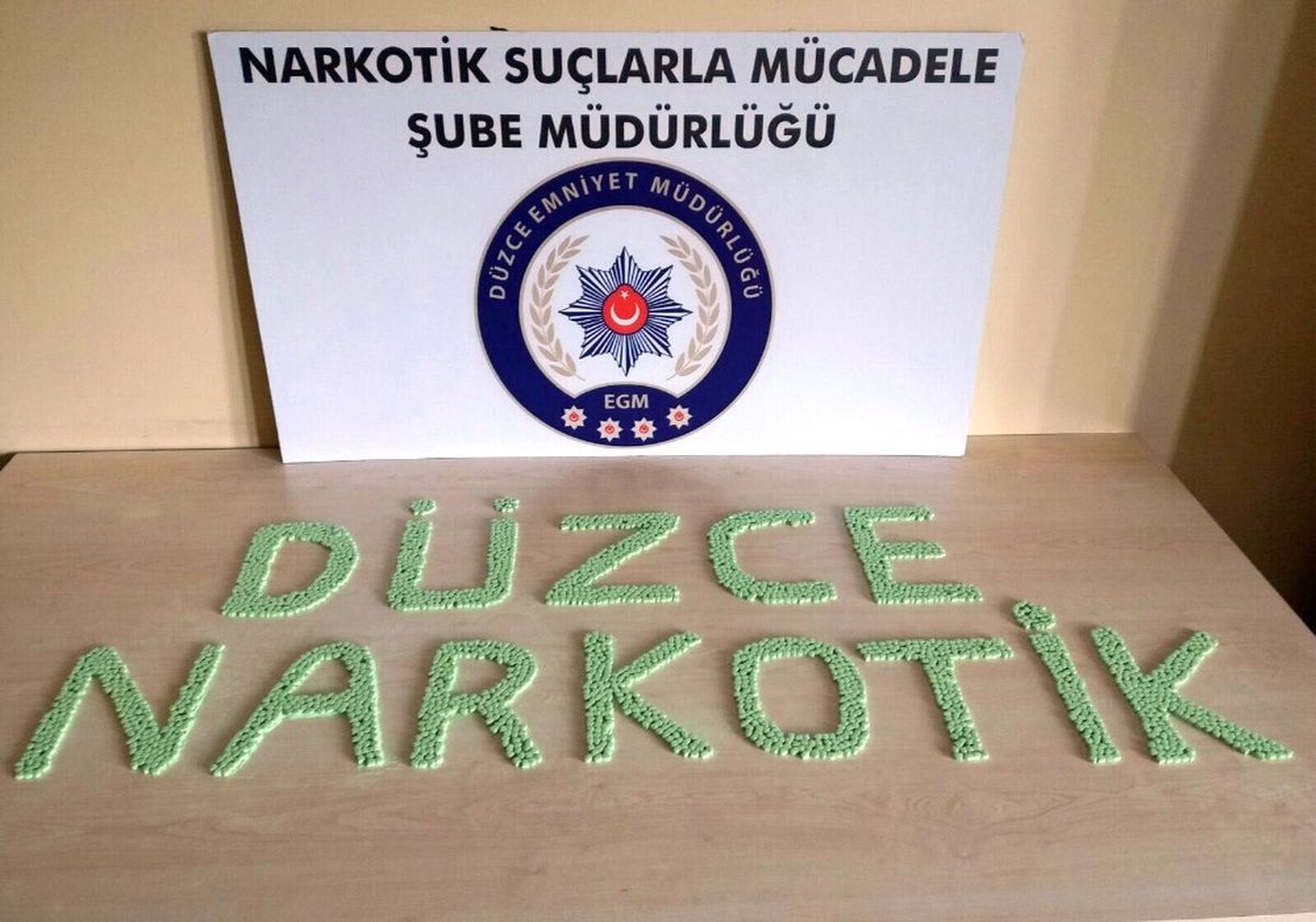 Düzce\'de Binlerce Uyuşturucu Hap Ele Geçirildi