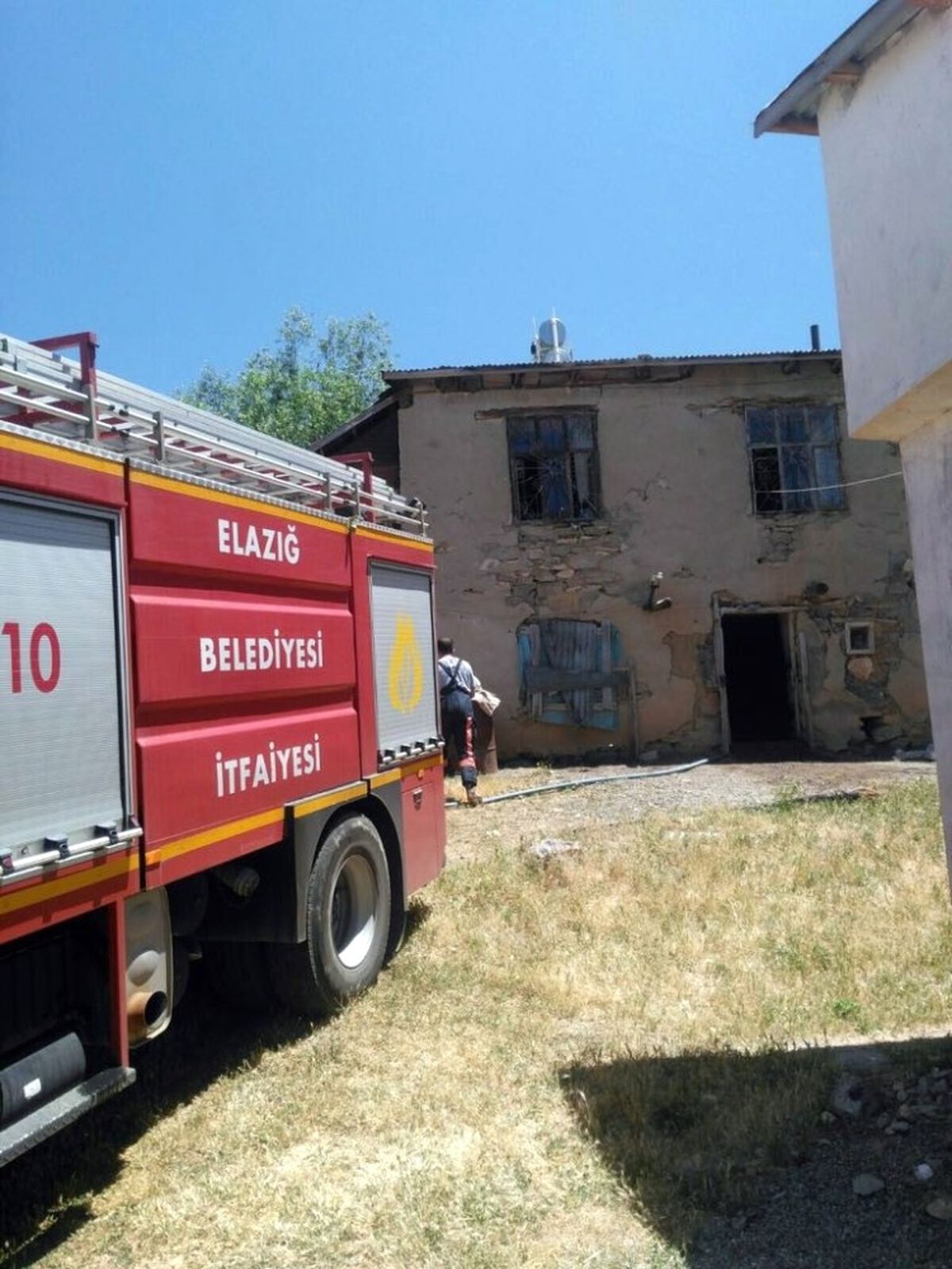 Elazığ\'da Yangın Paniği