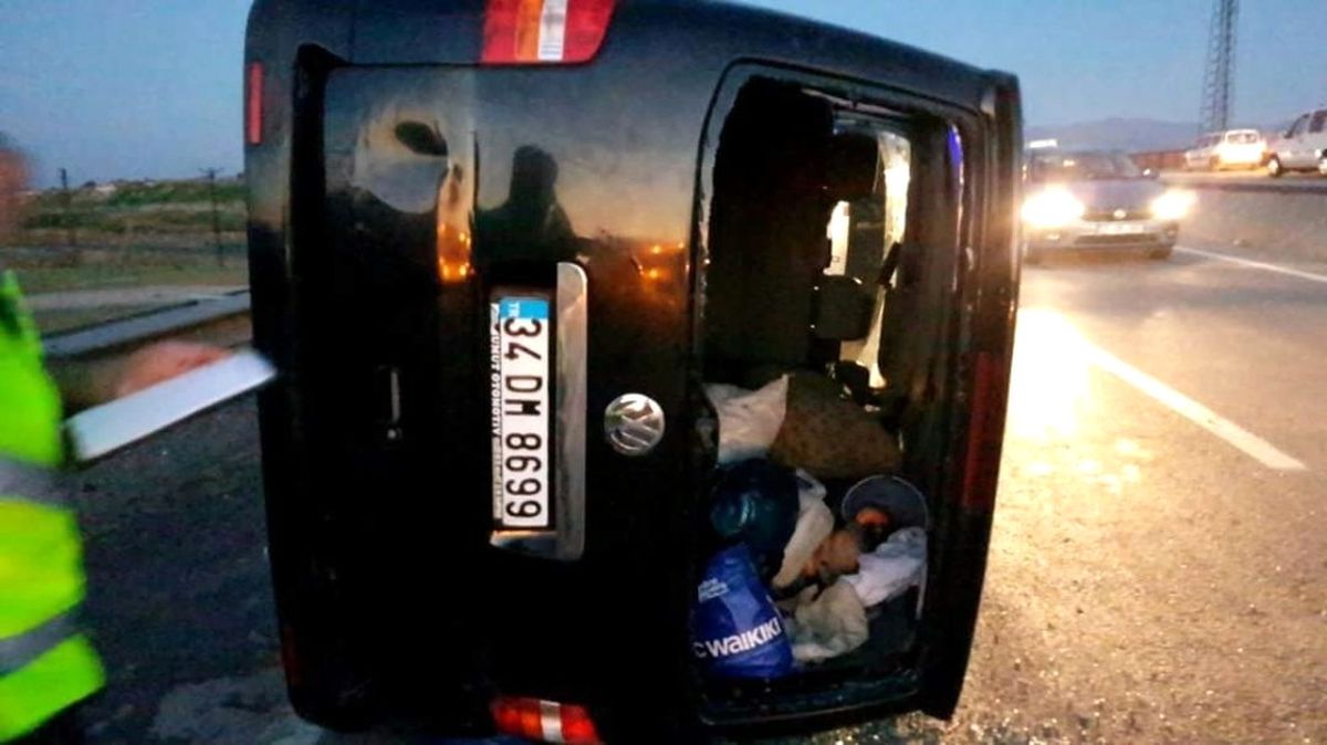 Erzurum\'da Trafik Kazası: 8 Yaralı