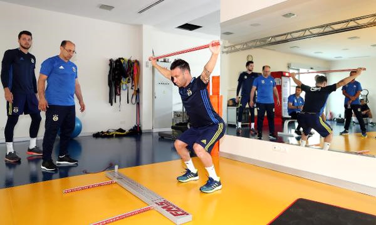Fenerbahçe Kuvvet ve Dayanıklılık Çalıştı