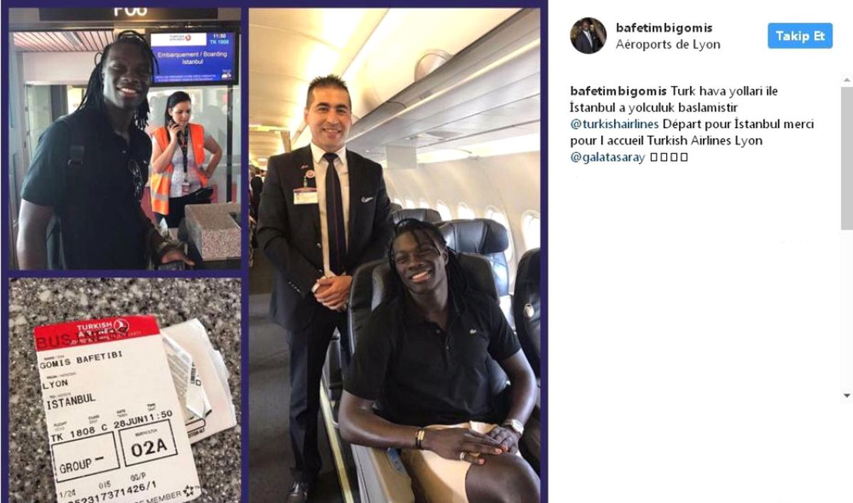 Gomis Istanbul Yolunda