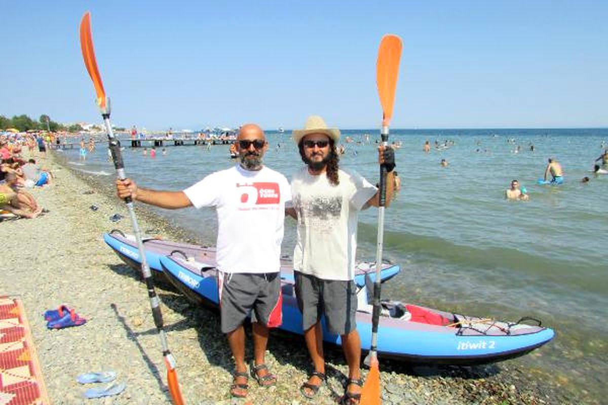 Kanoyla 3 Ayda Antalya\'dan Şarköy\'e Geldiler