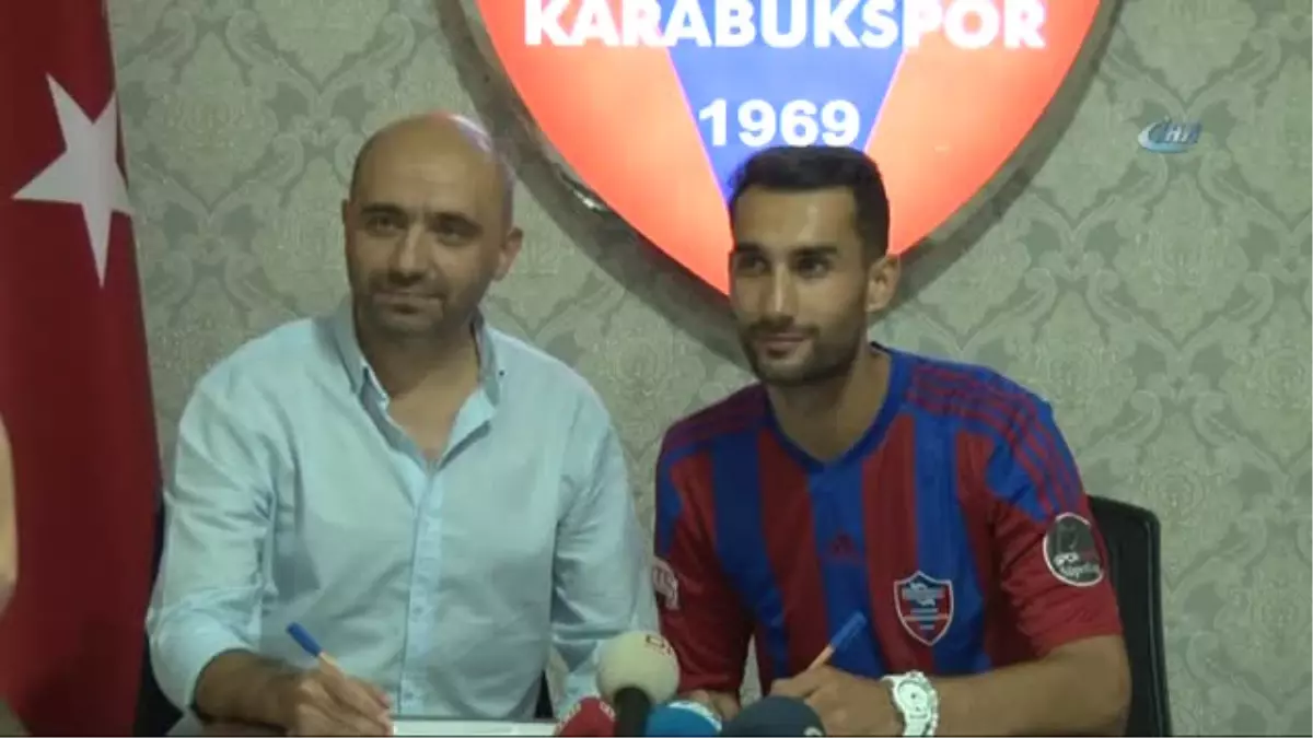 Karabükspor, Ferhat Görgülü ile Resmi İmzayı Attı