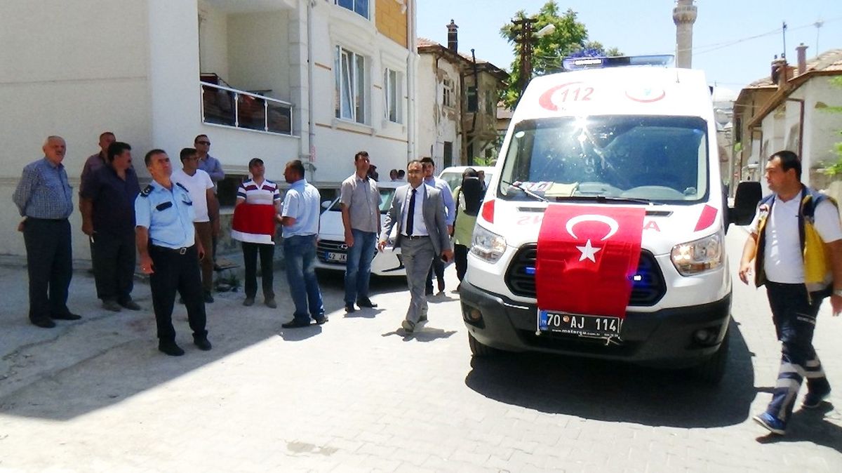 Karaman\'a Şehit Ateşi Düştü