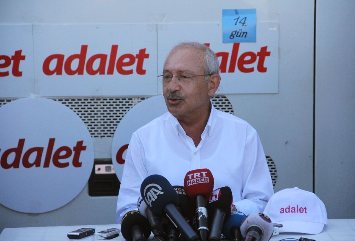 Kılıçdaroğlu\'nun Yürüyüşü 14. Gününde