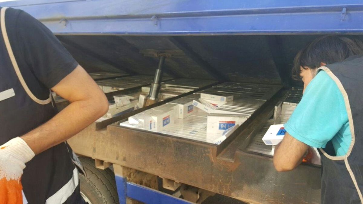 Mardin\'de 20 Bin Paket Kaçak Sigara Ele Geçirildi