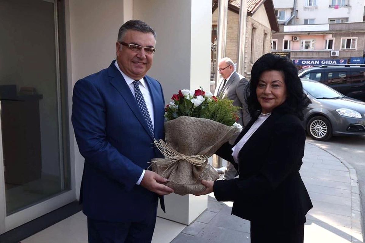 Muğla Valiliğine Atanan Civelek\'ten Kesimoğlu\'na Veda Ziyareti