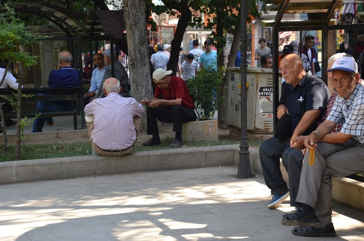 Sıcaklardan Bunalan Soluğu Parkta Aldı