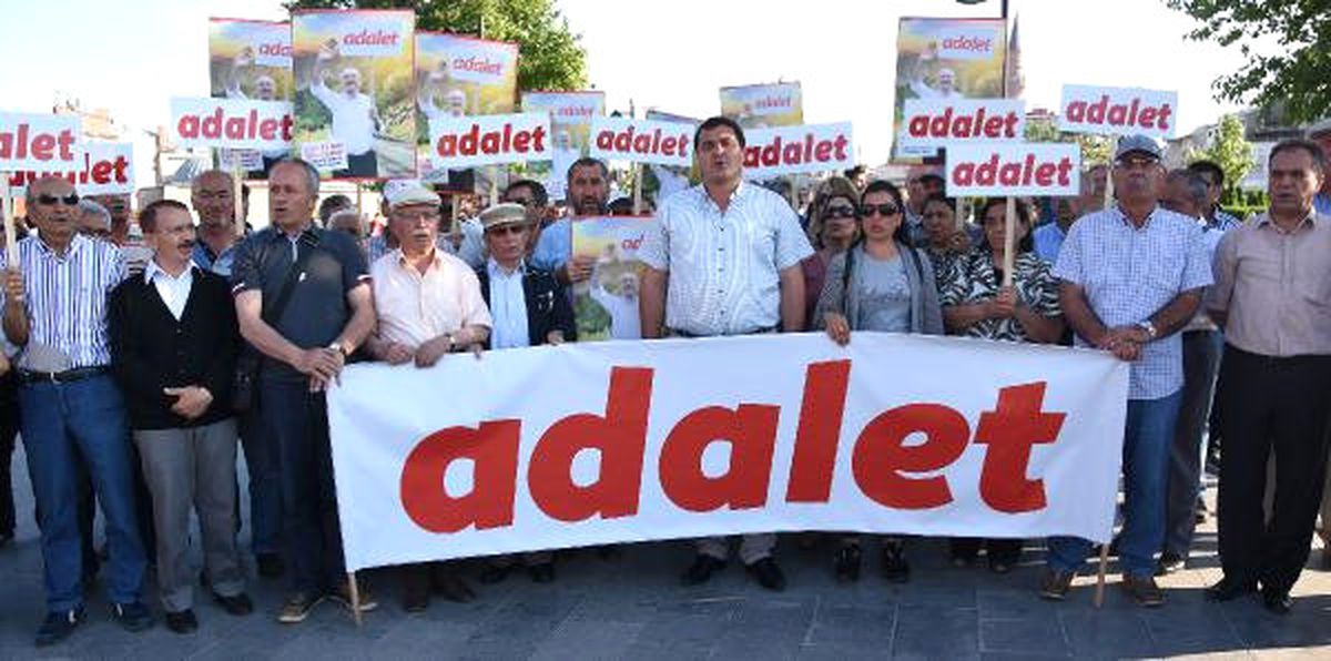 Sivas\'ta CHP\'den \'Adalet Yürüyüşü\'ne Destek