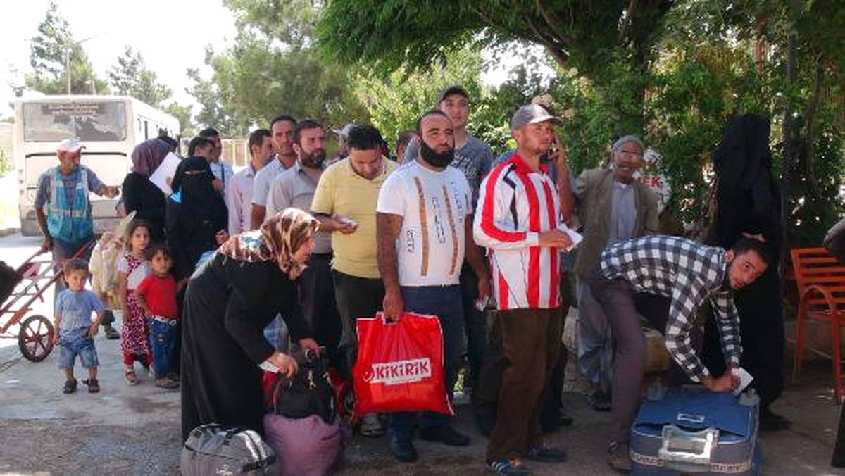 Suriyeliler Bayram Ziyaretinden Dönmeye Başladı