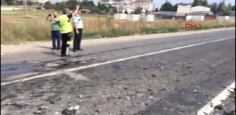 Tekirdağ Otomobiller Kafa Kafaya Çarpıştı: 10 Yaralı