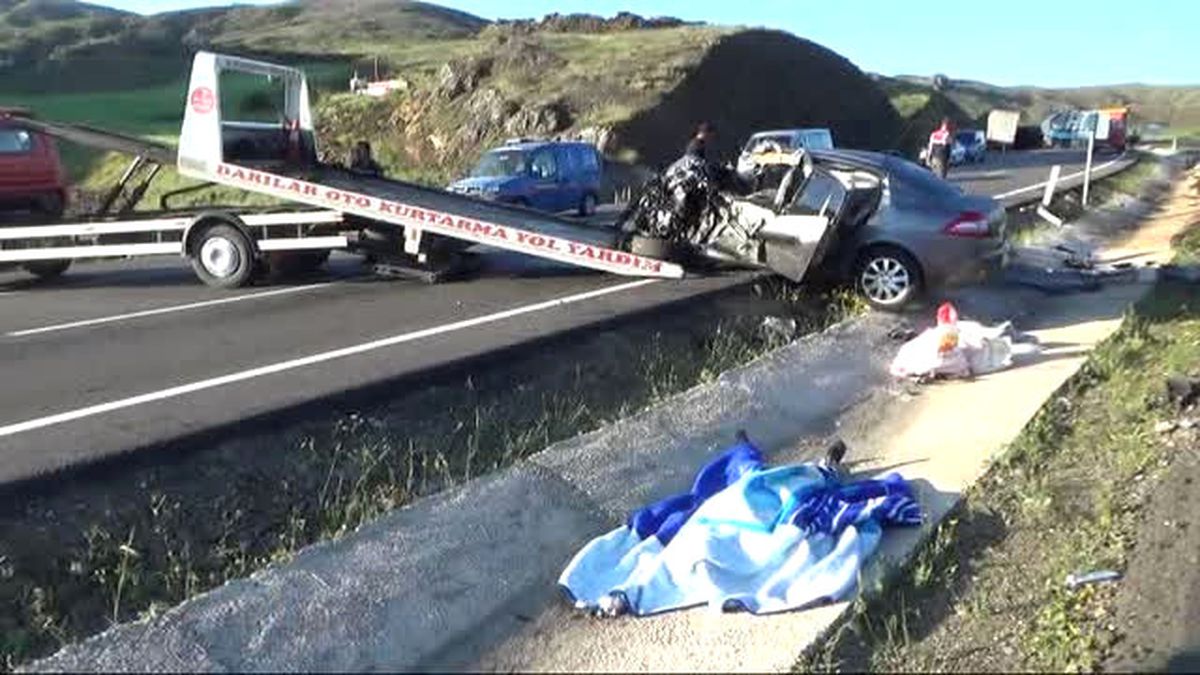 Yozgat\'ta Trafik Kazası: 2 Yaralı