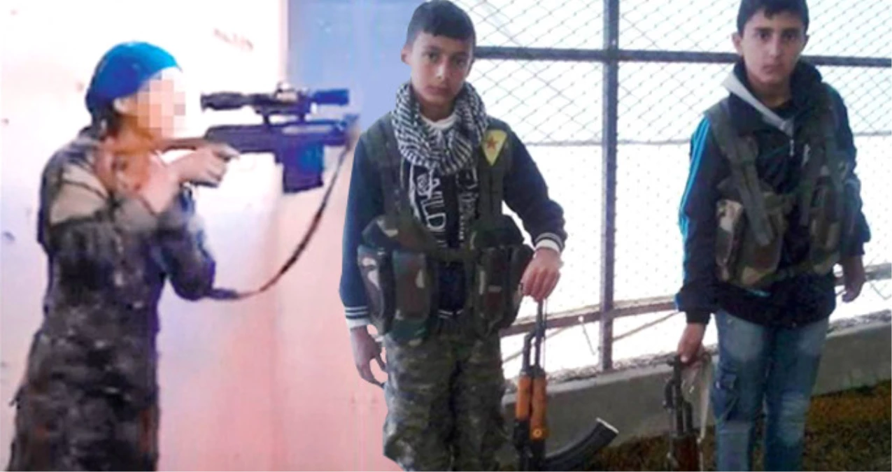 ABD\'nin Raporunda Şoke Eden Fotoğraflar! Terör Örgütünün Çocuk Sniperları