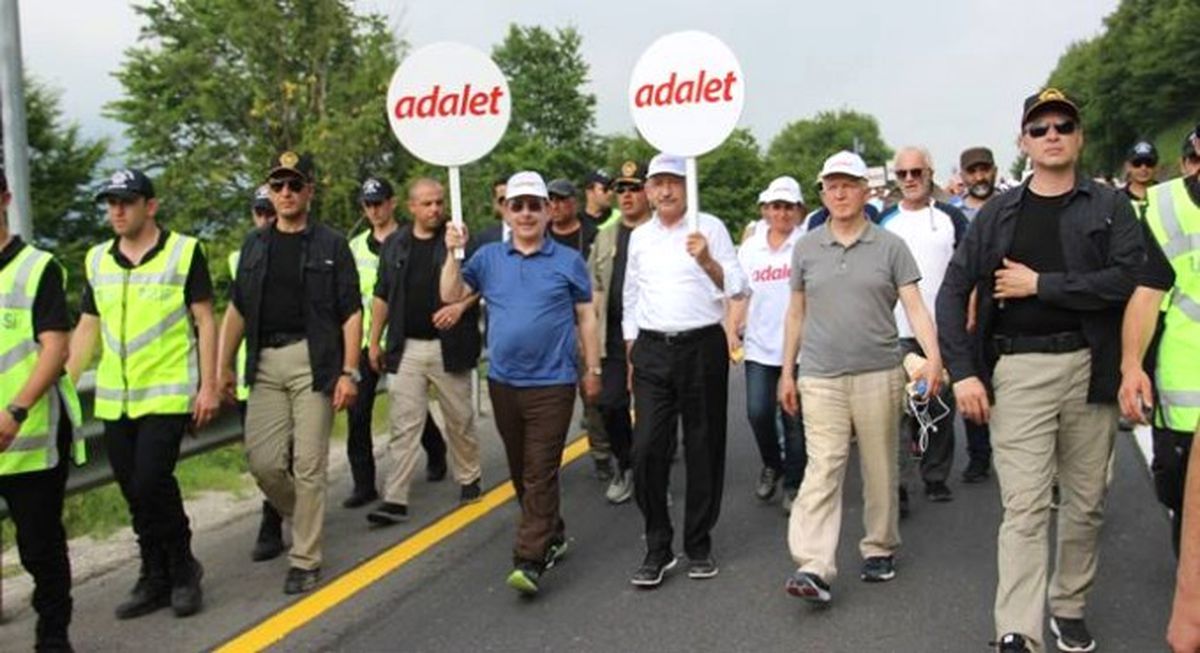 Adalet Yürüyüşü\'nde 15. Gün