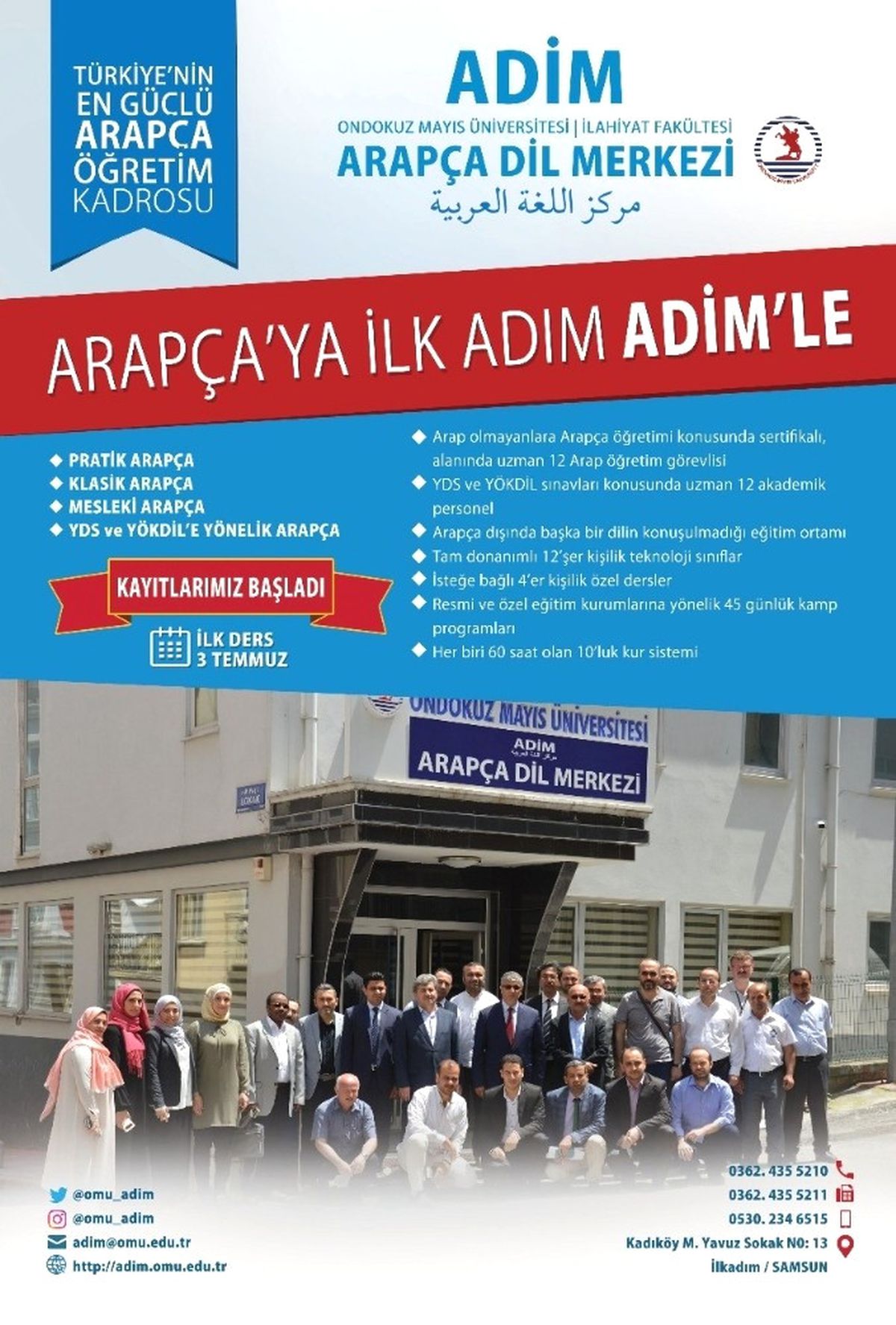 Adim Samsun\'u Türkiye\'ye Tanıtacak Adımlar Atıyor