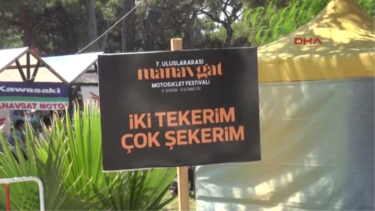 Antalya Manavgat Motosiklet Festivali Başlıyor