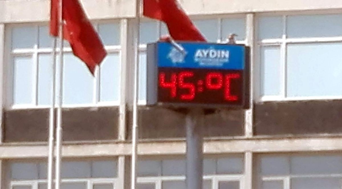 Aydın\'da Afrika Sıcakları Kapıya Dayandı