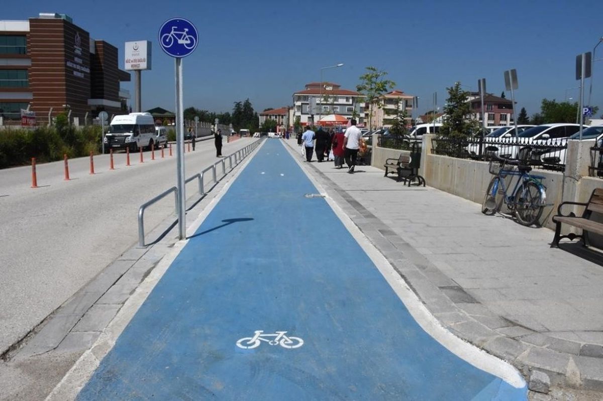 Bisiklet Yolları Düzce\'yi Sarıyor